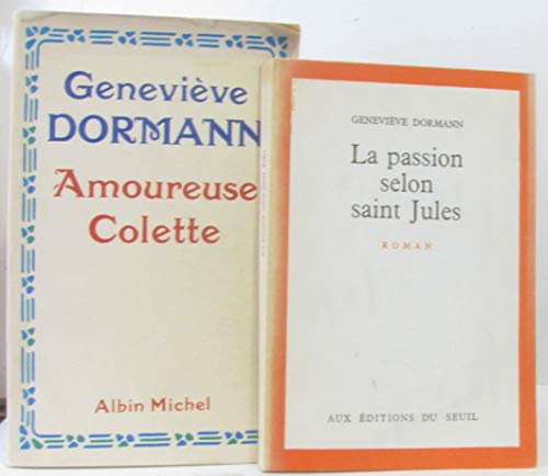 Beispielbild fr La passion selon saint Jules zum Verkauf von medimops
