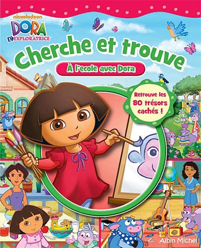 Beispielbild fr Cherche et trouve : A l'cole avec Dora ! zum Verkauf von medimops