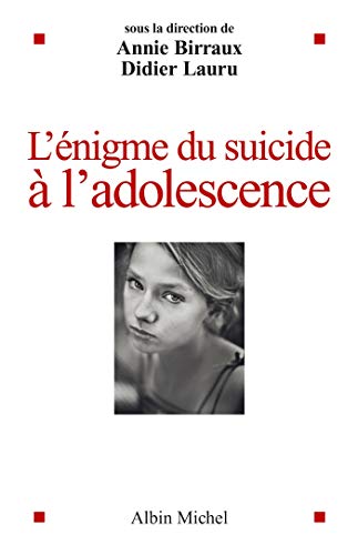 Beispielbild fr L'ENIGME DU SUICIDE A L'ADOLESCENCE zum Verkauf von Ammareal