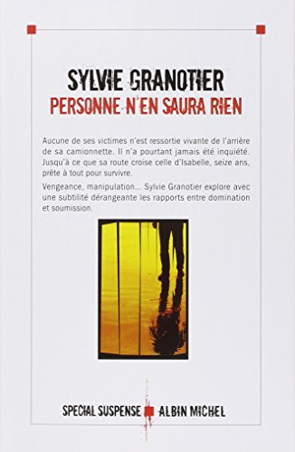 Stock image for Personne n'en saura rien for sale by Better World Books