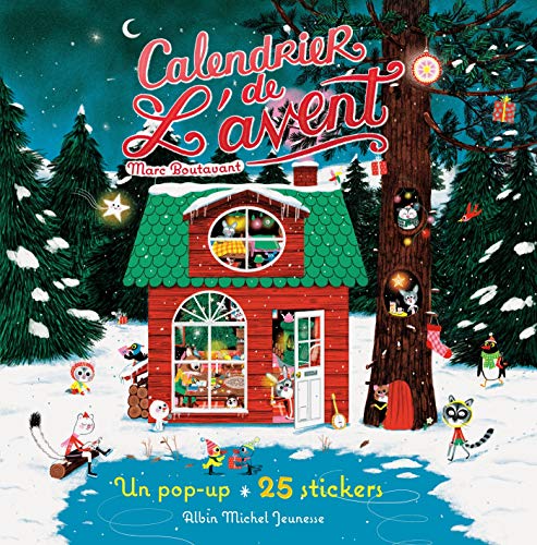 9782226315502: Calendrier de l'avent : Un pop-up et 25 stickers (Jeunesse)