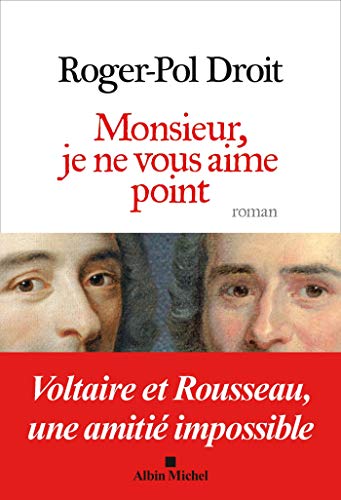 Beispielbild fr Monsieur, je ne vous aime point: Voltaire et Rousseau, une amiti impossible zum Verkauf von Ammareal