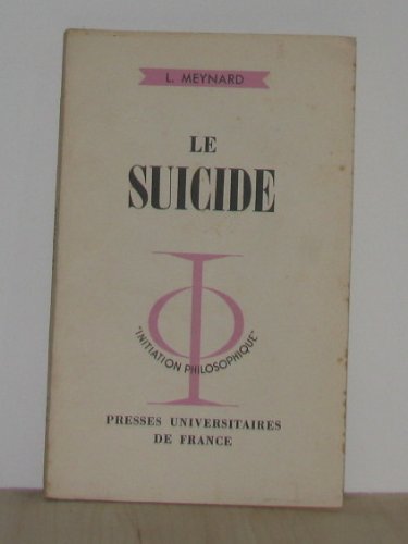 9782227067066: Le suicide (Sant)