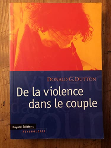 Stock image for De la violence dans le couple for sale by medimops