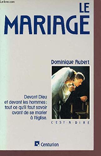 Stock image for Le Mariage for sale by Librairie Th  la page