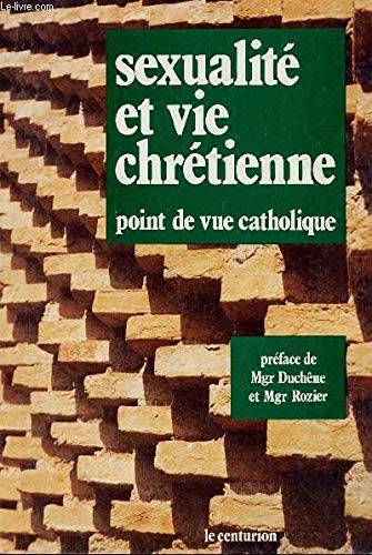 Stock image for Sexualite et Vie Chretienne for sale by Librairie Th  la page