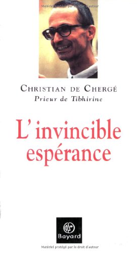 Imagen de archivo de Invincible esperance (BAY.SPIRITUALIT) a la venta por HPB-Emerald