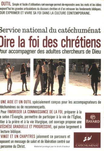 9782227470170: Dire la foi des chretiens (nvlle ed) (BAY.CATE.ENSEIG)