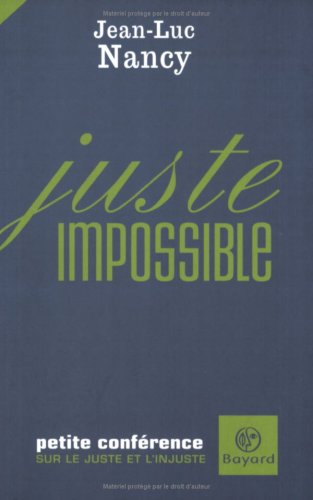 Stock image for Juste impossible for sale by Ammareal