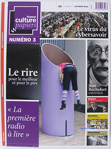 Beispielbild fr France Culture Papiers, N 03, Automne 2012 : Le rire pour le meilleur et pour le pire zum Verkauf von medimops