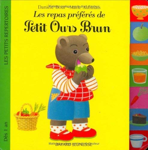 Imagen de archivo de Les Repas prfrs de petit ours brun a la venta por medimops