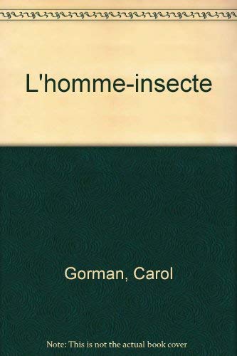 Stock image for L'homme-insecte for sale by medimops