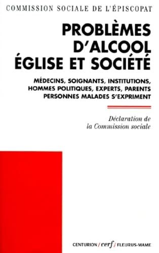 Imagen de archivo de Problemes d'alcool, eglise et societe (French Edition) a la venta por pompon