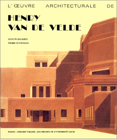 9782228003001: L'oeuvre architecturale d'henry van de velde (Payot)