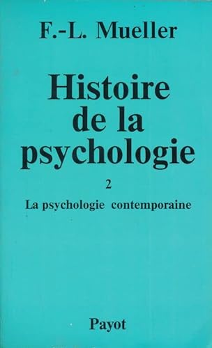 Stock image for Histoire de la psychologie for sale by medimops