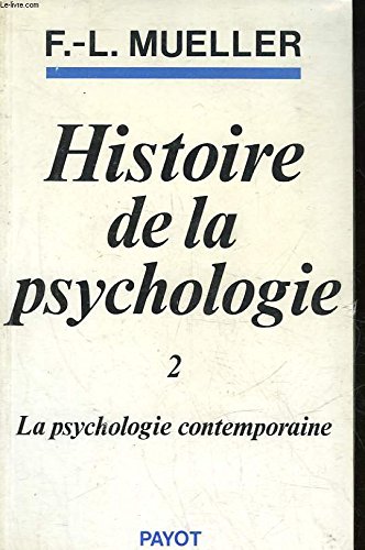 Imagen de archivo de Histoire de la psychologie Tome 1 De l'Antiquit  Bergson a la venta por LE PIANO-LIVRE