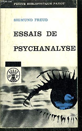 Beispielbild fr Essais De Psychanalyse. zum Verkauf von RECYCLIVRE