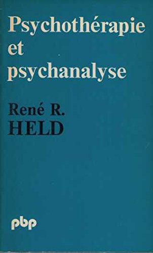 9782228311007: PSYCHOTHERAPIE ET PSYCHANALYSE