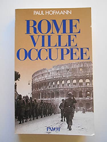 Beispielbild fr Rome, ville occupe zum Verkauf von Ammareal