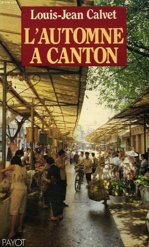 Beispielbild fr L'automne  Canton zum Verkauf von Ammareal