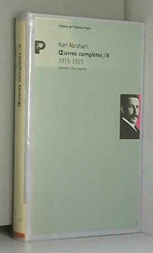 Oeuvres complÃ¨tes /2 (9782228881388) by Abraham, Karl