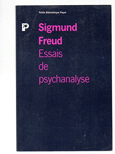 Beispielbild fr Essais de psychanalyse zum Verkauf von A TOUT LIVRE