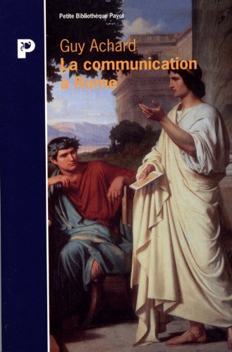 9782228888097: La communication  Rome