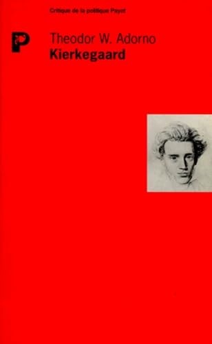 9782228889094: KIERKEGAARD.: Construction de l'esthtique