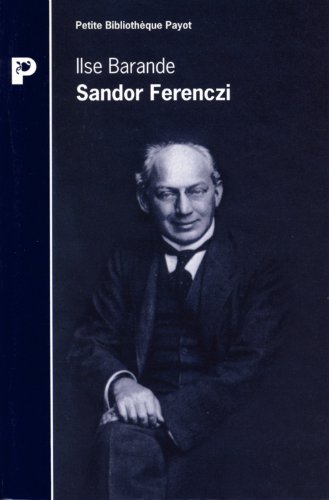 Stock image for Sandor Ferenczi for sale by Ammareal