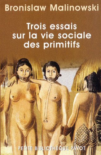 Stock image for Trois essais sur la vie sociale des Prim for sale by Ammareal