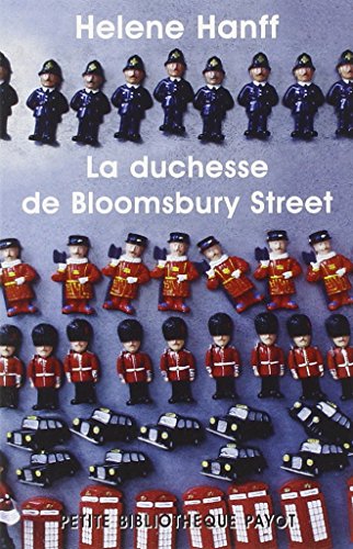 Beispielbild fr La Duchesse de Bloomsbury Street zum Verkauf von medimops