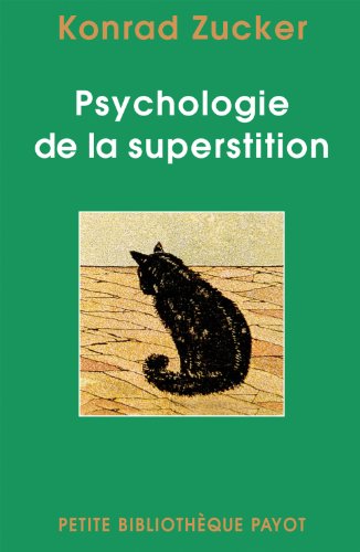 9782228900928: Psychologie de la superstition