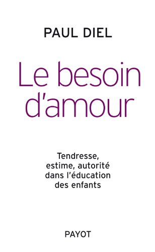 9782228902205: Le besoin d'amour: Tendresse, estime, autorit dans l'ducation des enfants