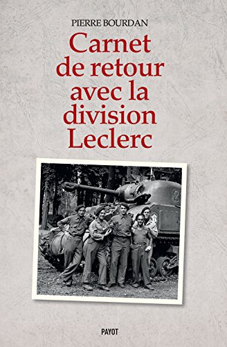 Stock image for Carnet De Retour Avec La Division Leclerc for sale by RECYCLIVRE