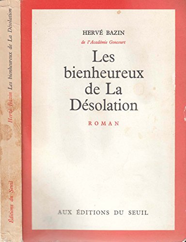 9782231002305: Les bienheureux de la dsolation