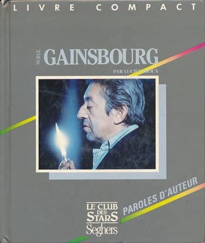 Stock image for GAINSBOURG LIVRE COMPACT for sale by Librairie Th  la page