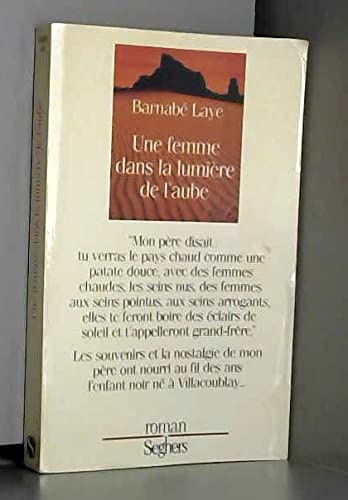 Stock image for Femme dans la lumiere de l aube for sale by Ammareal