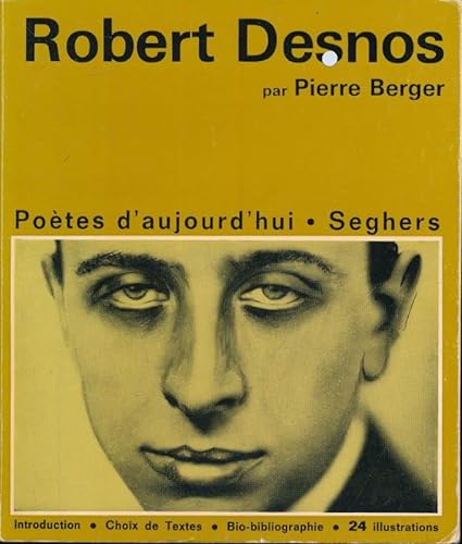 Beispielbild fr P16 - Robert Desnos zum Verkauf von GF Books, Inc.