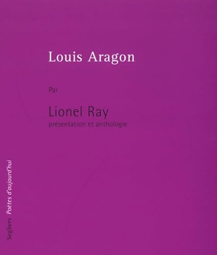 Stock image for Louis Aragon for sale by Ammareal