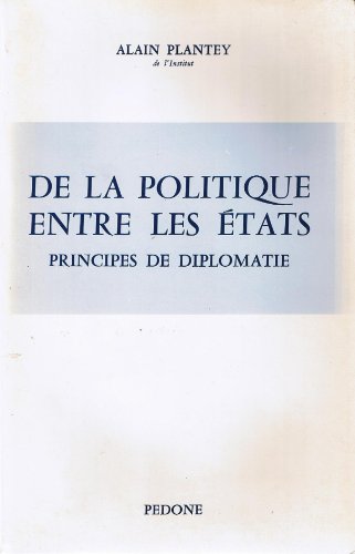 9782233001764: De la politique entre les tats: principes de diplomatie