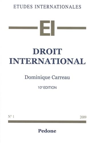 9782233005618: Droit international