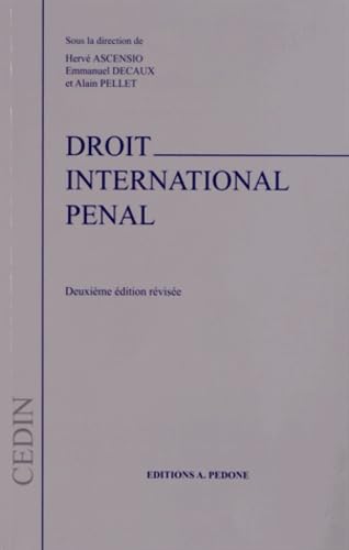 9782233006585: Droit international pnal