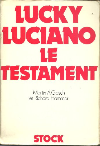 Beispielbild fr Lucky Luciano : Le testament zum Verkauf von medimops