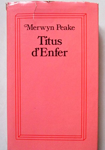 Beispielbild fr Titus d'enfer zum Verkauf von Librairie Th  la page