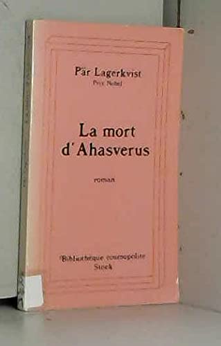 9782234016859: La Mort d'Ahasverus