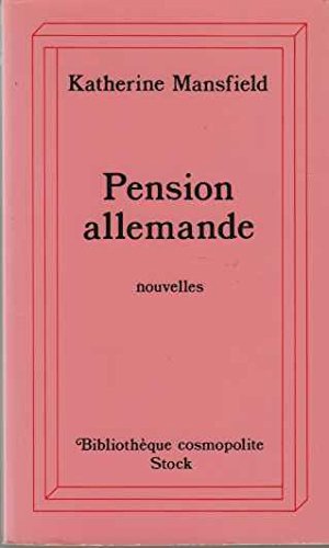 Stock image for PENSION ALLEMANDE MANSFIELD-K for sale by LIVREAUTRESORSAS