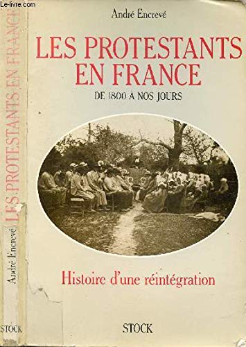 Beispielbild fr Les Protestants en France de 1800  nos jours : Histoire d'une rintgration zum Verkauf von Ammareal