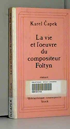 Beispielbild fr La vie et l'oeuvre du compositeur Foltyn zum Verkauf von medimops