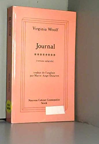 Journal tome 8 (9782234022843) by Virginia Woolf