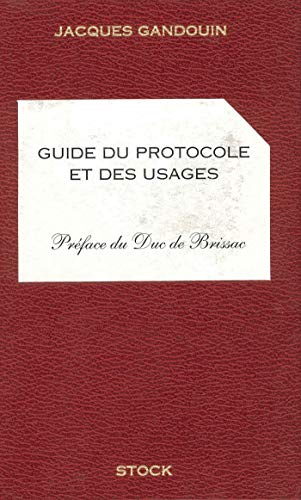 Stock image for Guide du protocole et des usages for sale by medimops